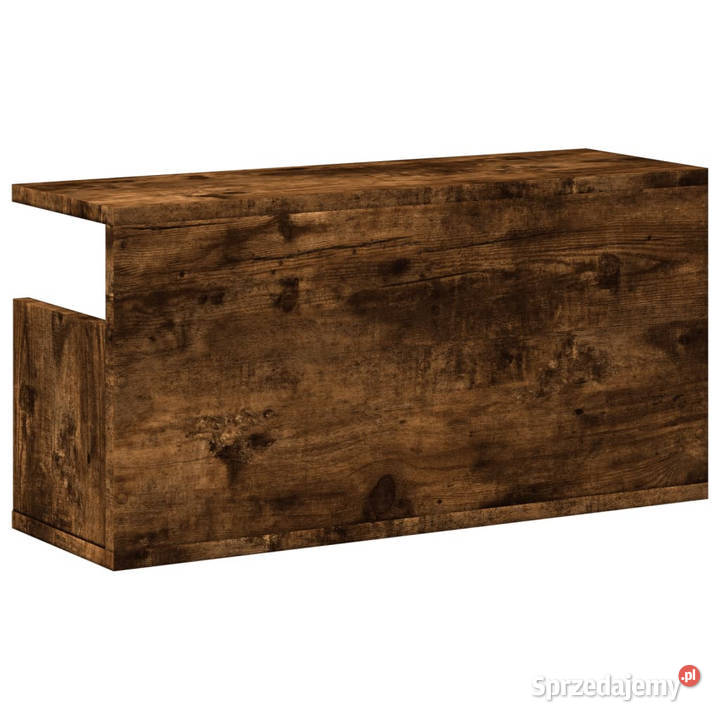 Półka ścienna 60x20x30 przydymiony dąb WM854827 Warszawa sprzedam