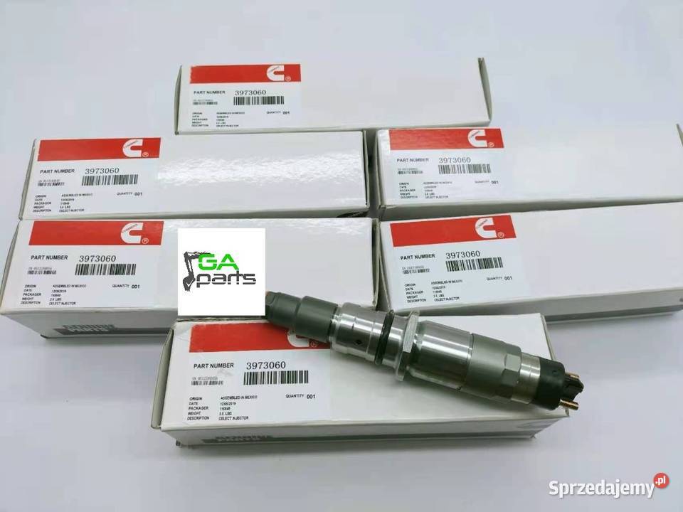 WTRYSKIWACZ CUMMINS QSL9 3973060 5263308 Bosch warmińsko-mazurskie Olsztyn sprzedam