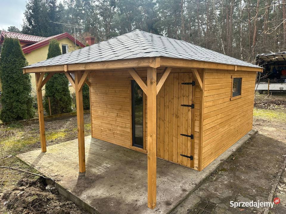 Domek narzędziowy 3x55 Altana Ogrodowa Drewutnia