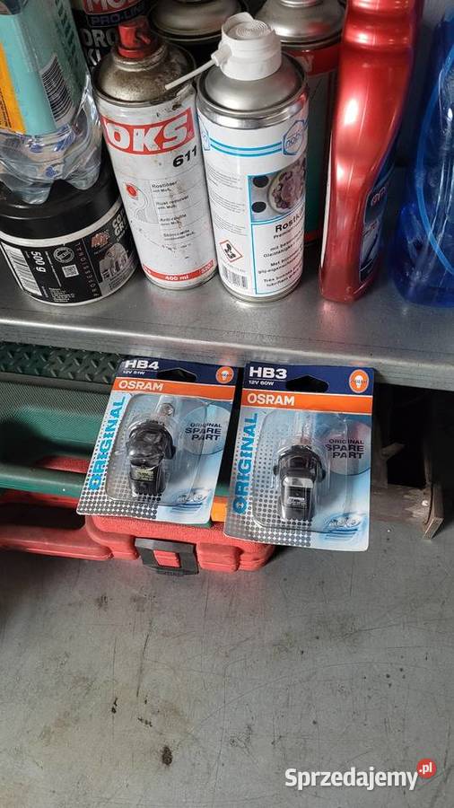 Żarówki HB3 12V 51W HB4 12V 60W Osram Nowe osobowe Ligota Prószkowska