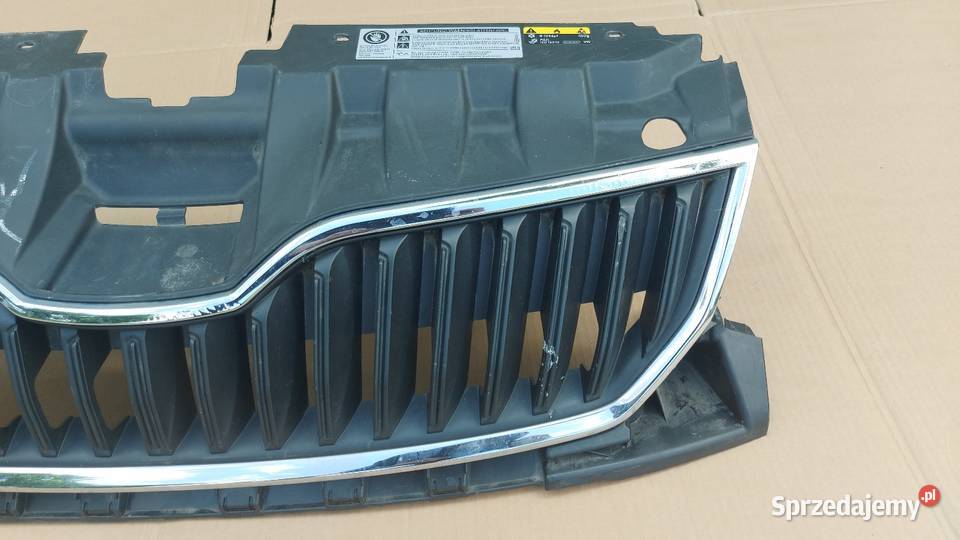 Atrapa chłodnicy grill skoda Fabia III 6v0853653 Bolesławiec sprzedam