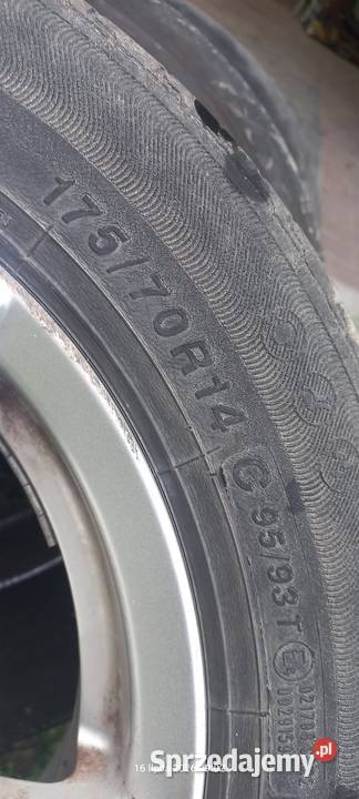 Koła alu letnie Nissan Nv 200 Opony i felgi łódzkie Konstantynów Łódzki sprzedam