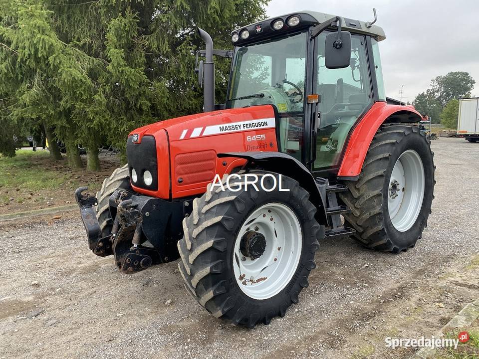 Massey Ferguson 6455 Dynashift 2005r Biała