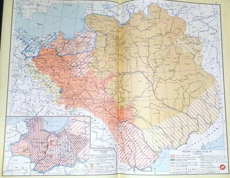 Atlas historyczny Polski W Czapliński T lubelskie Chełm sprzedam