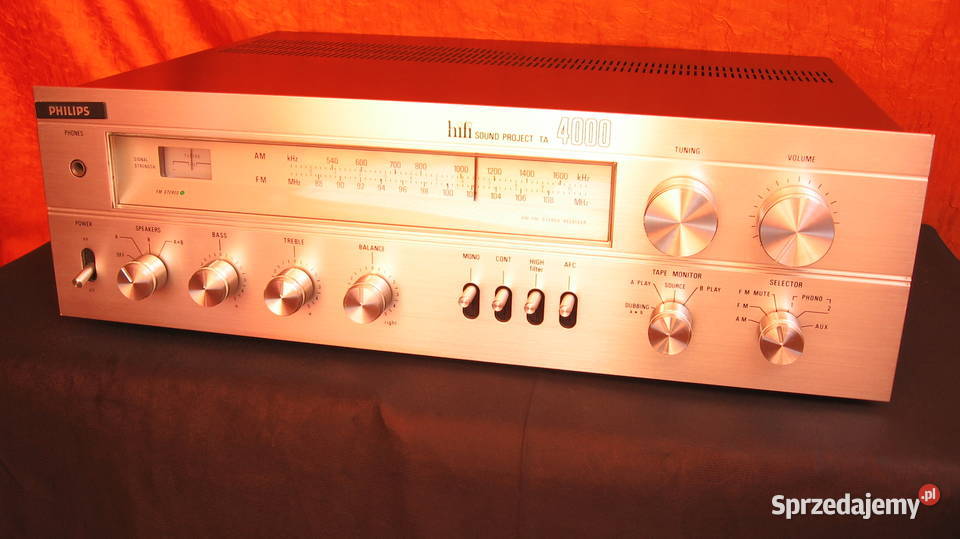 PHILIPS sound project ta 4000 AMPLITUNER Amplitunery dolnośląskie