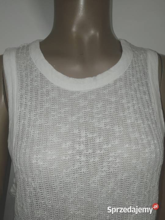 biała bluzeczka na ramiączkach r XL Reserved Reserved Zamość