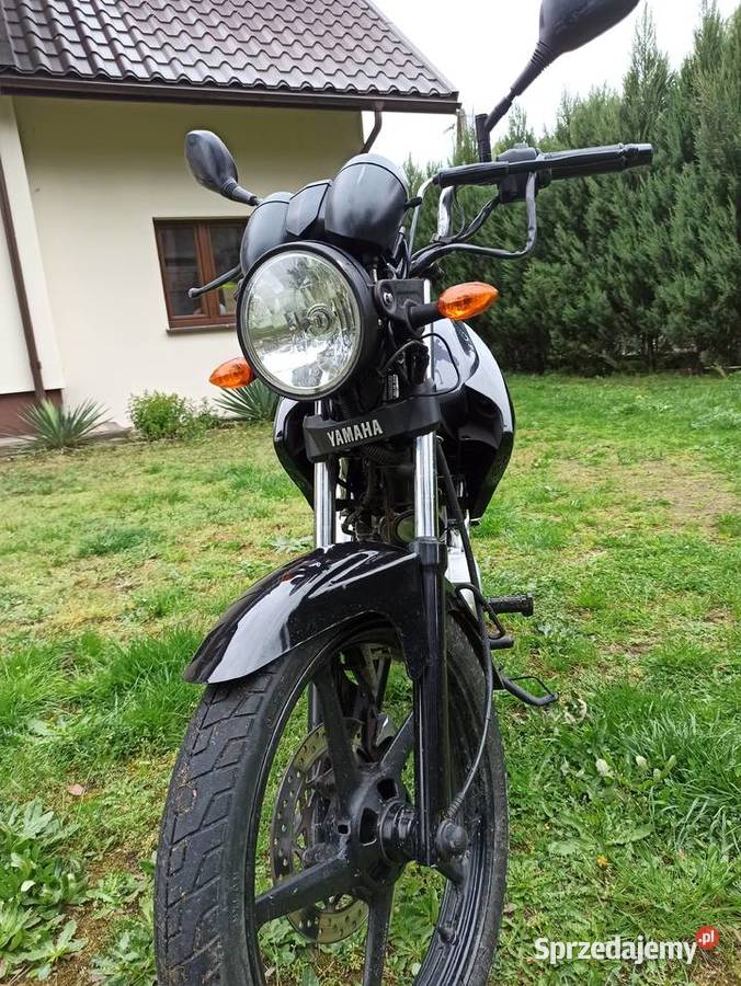 Ymaha YBR 125 na wtrysku 2013r Przewrotne
