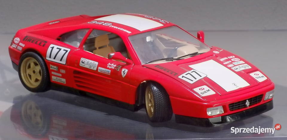 Bburago Ferrari 348 tb Evoluzione 118 Made in Lubin