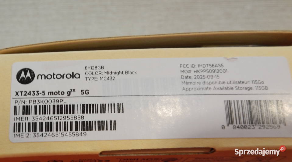 Telefon Motorola Moto G35 5G 8128GB Leżajsk