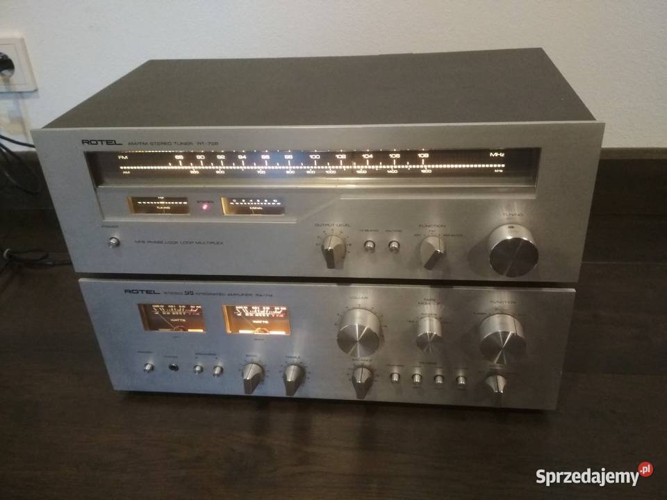 wzmacniacz Rotel ra 714 tuner Kraków