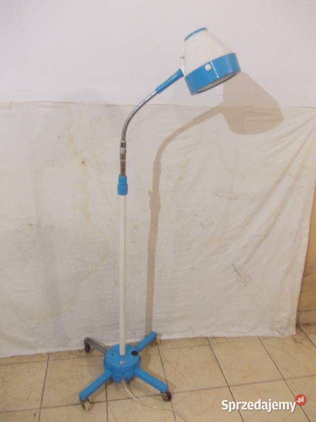 Stara lampa stojąca zabiegowa medyczna lekarska śląskie Bielsko-Biała sprzedam