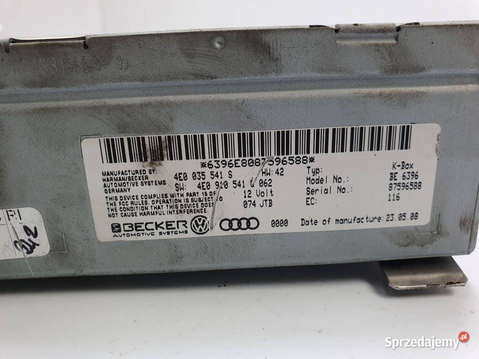 MODUŁ AUDI A8 D3 4E0035541 sprzedam