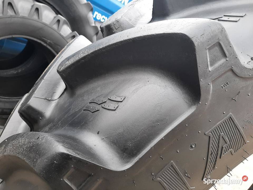 2x Opona używana rolnicza 48080R46 184R46 Zaścianki