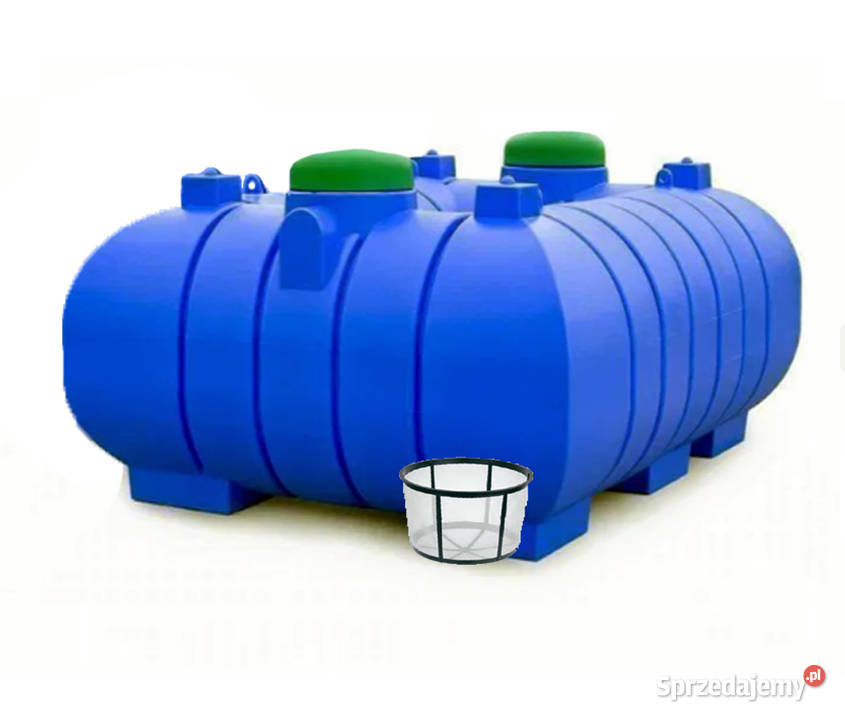 Zbiornik na deszczowke 6000L FLAT zestaw Pomp i