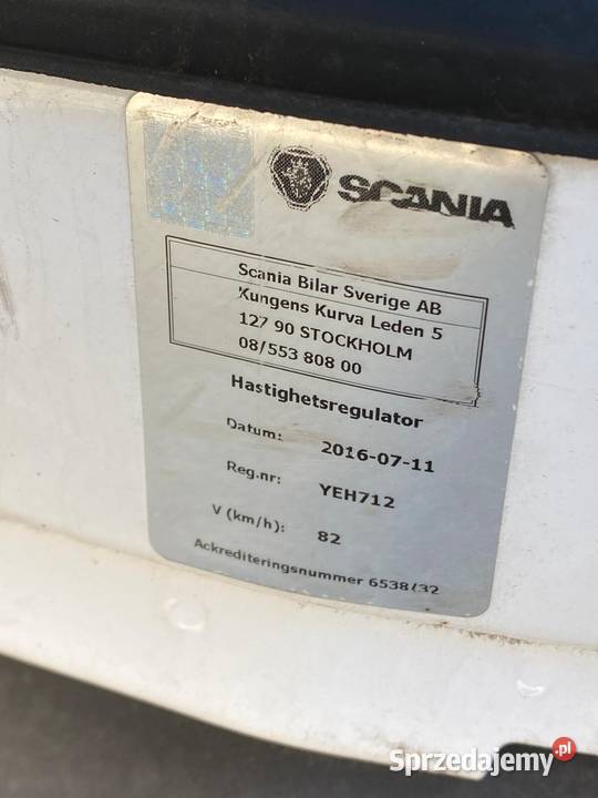 SCANIA P320 śmieciarka 23 m3 euro6 114 Norba automatyczna Nowiny