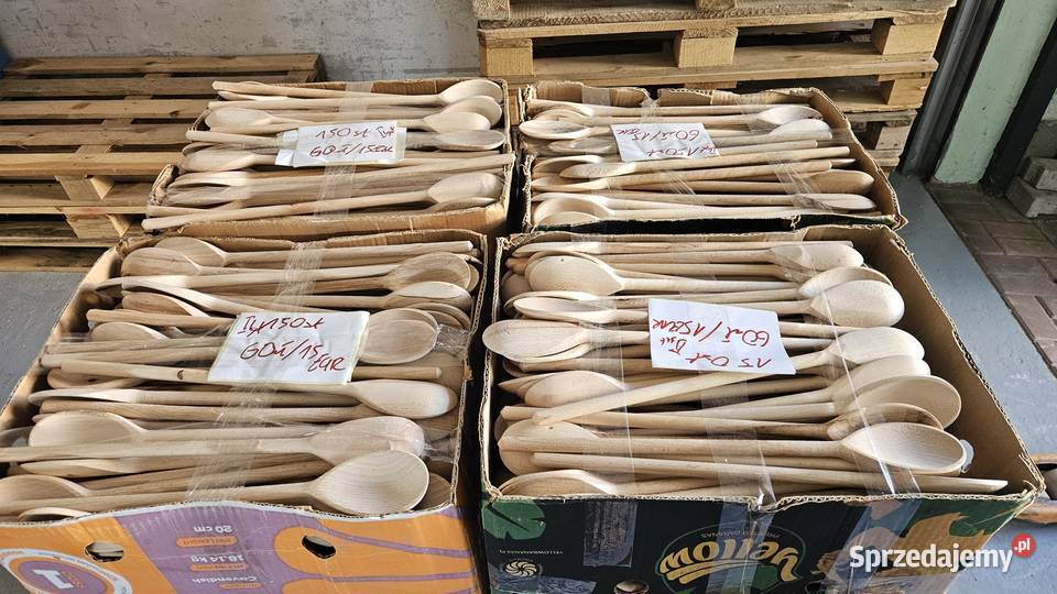BUKOWE ŁYŻKI KUCHENNE II GATUNEK małopolskie Żurowa