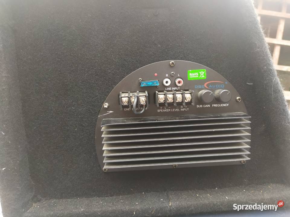 Skrzynia basowa DIBEISI 400W kable dolnośląskie