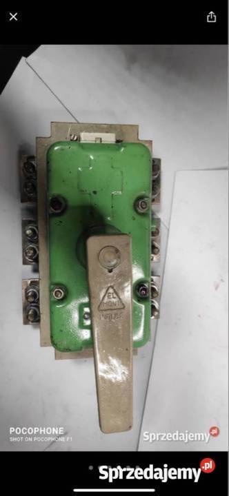 Rozłącznik RIN 630A Odłącznik Wyłącznik Biznes i Przemysł Gliwice