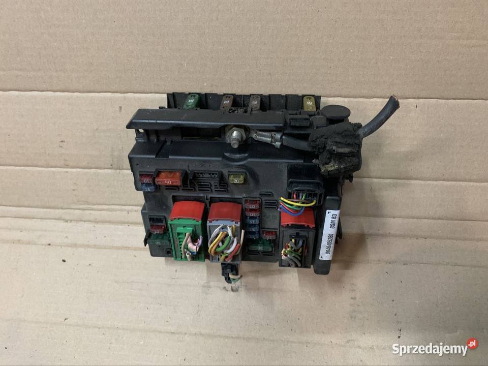 9646405280 Moduł bsm b3 peugeot 206 307 citroen Szczecin