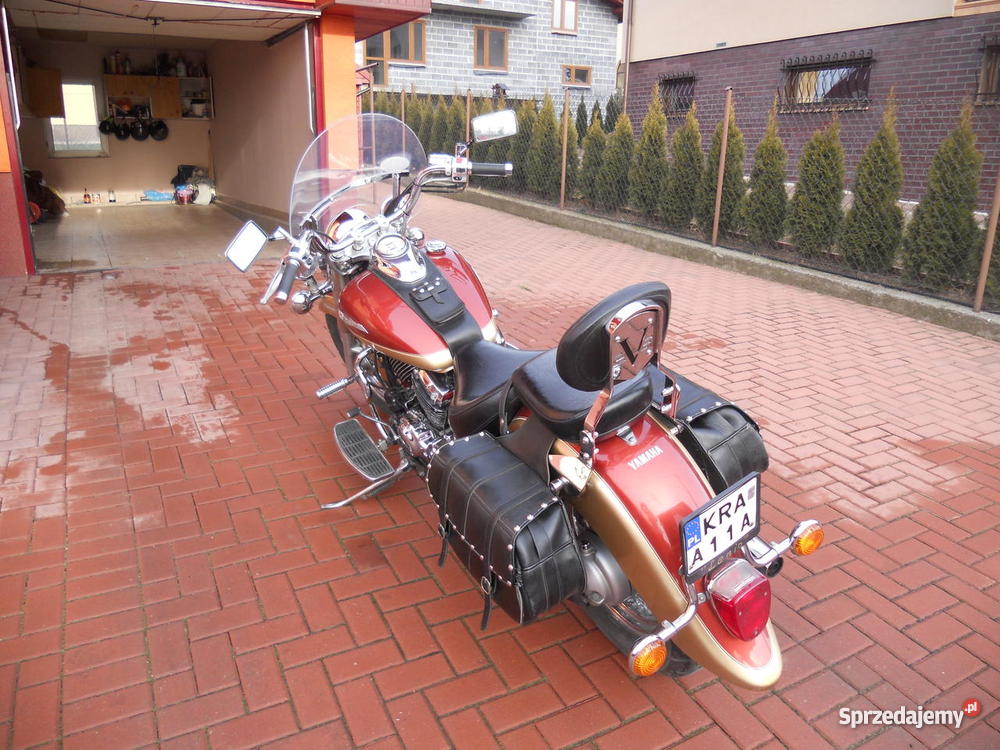Yamaha Drag Star motocyklisty sprowadzony