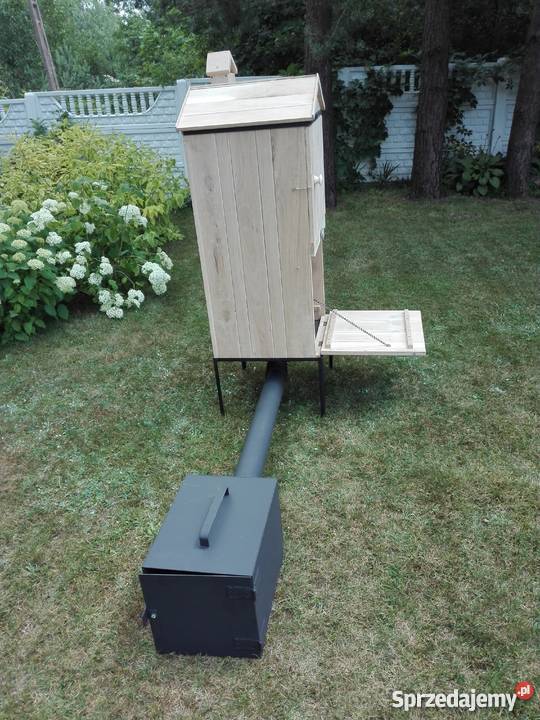 Wędzarnia Dębowa Duża Dwukomorowa Palenisko 3mm Grillowanie Suchedniów