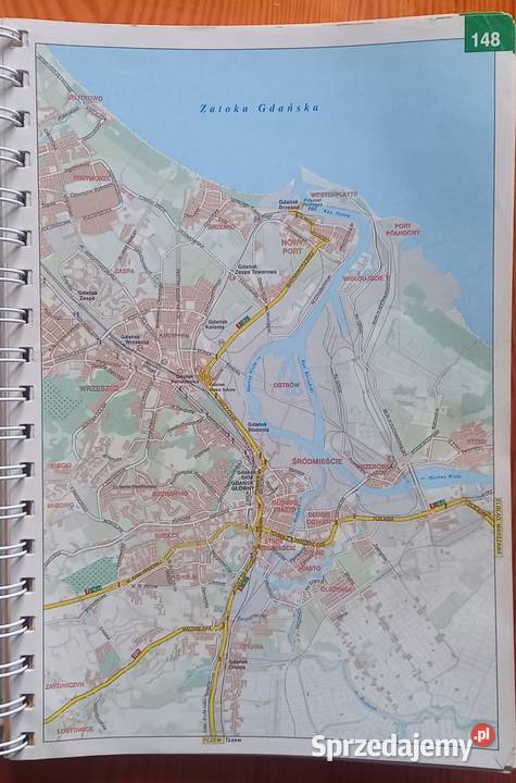Samochodowy atlas Polski Małkinia Górna