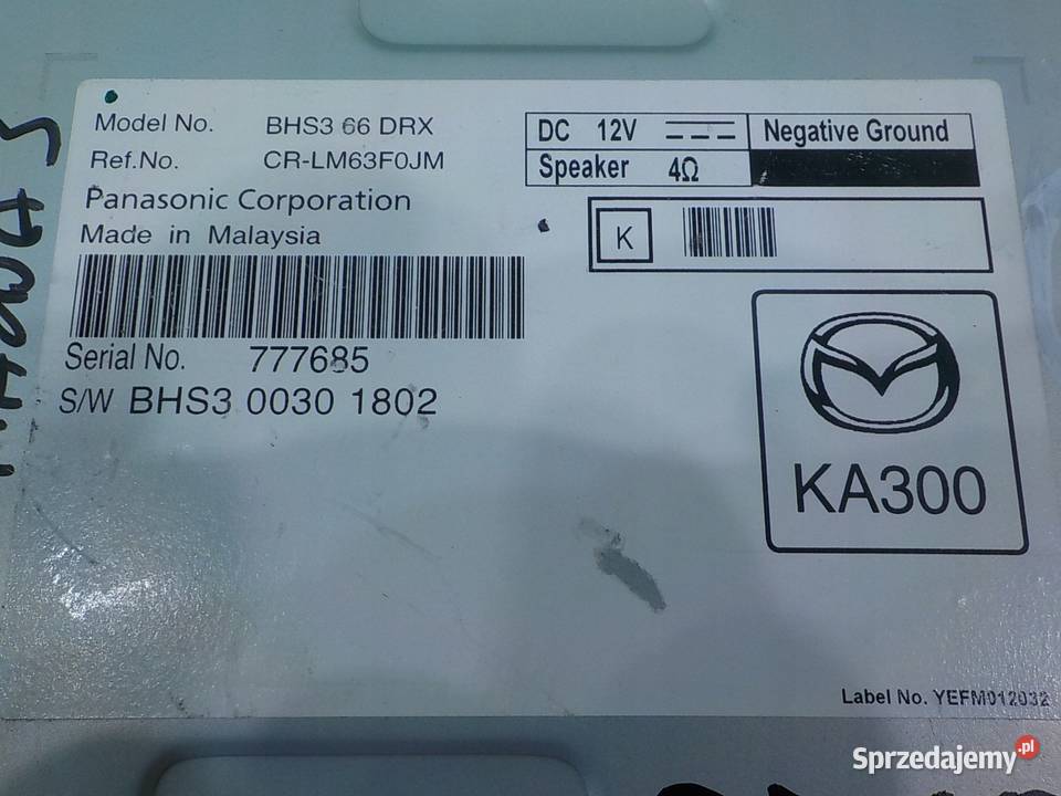 MAZDA 3 BM III 20 B 15r HB 5D modul tuner Suków