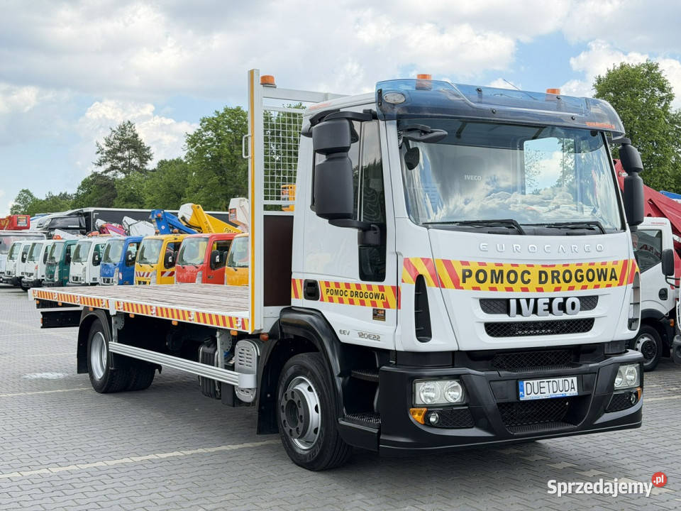 Iveco EUROCARGO ML 120E22 Laweta Platforma Pomoc Widełki