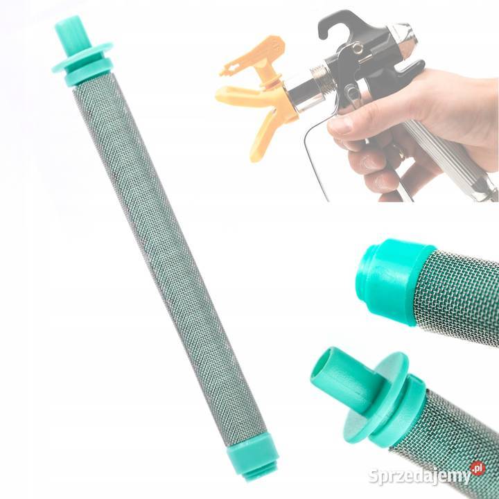 Pistolet Malarski z Dyszą 517 Zestaw 17w1 Filtry Ludźmierz