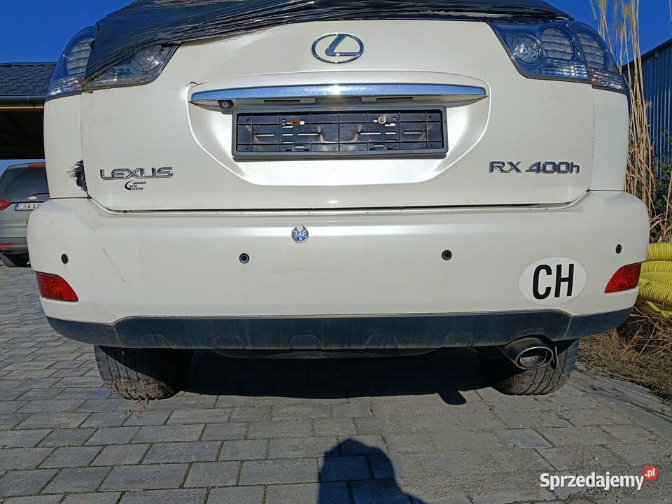 Lexus RX II 0308 zderzak tył kod lakieru 063 Toruń