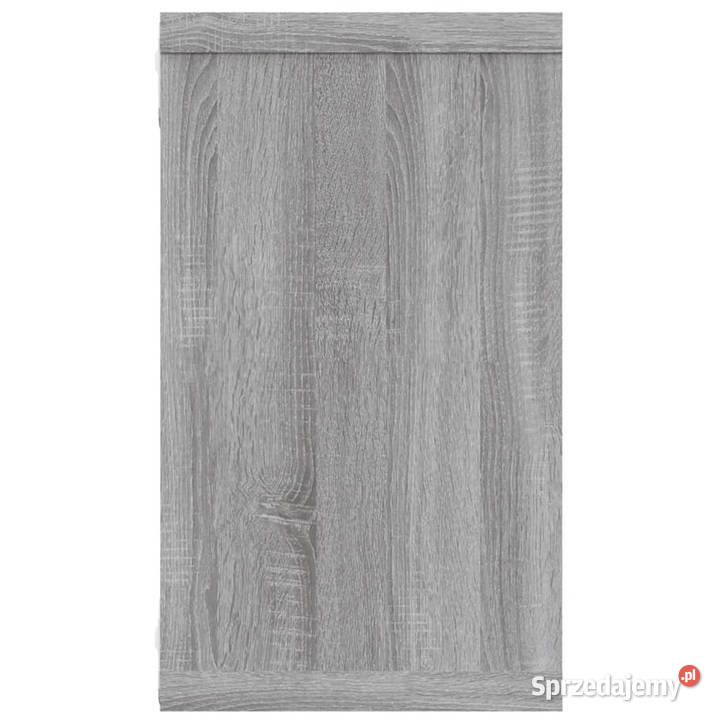 Półki ścienne 2 szary dąb sonoma 80x15x265 Meble Warszawa