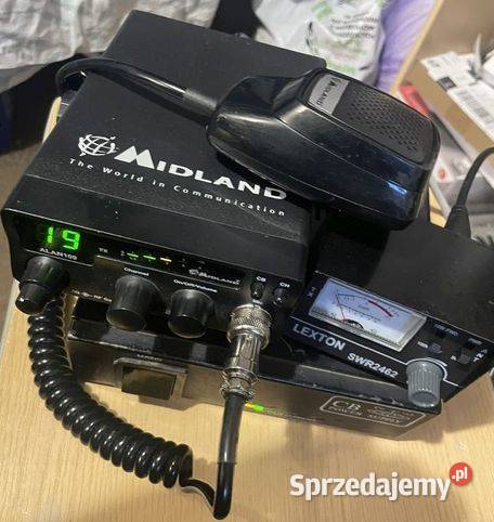 Cb radio Alan 109 Midland swr zasilacz 6a Pozostałe Mrągowo