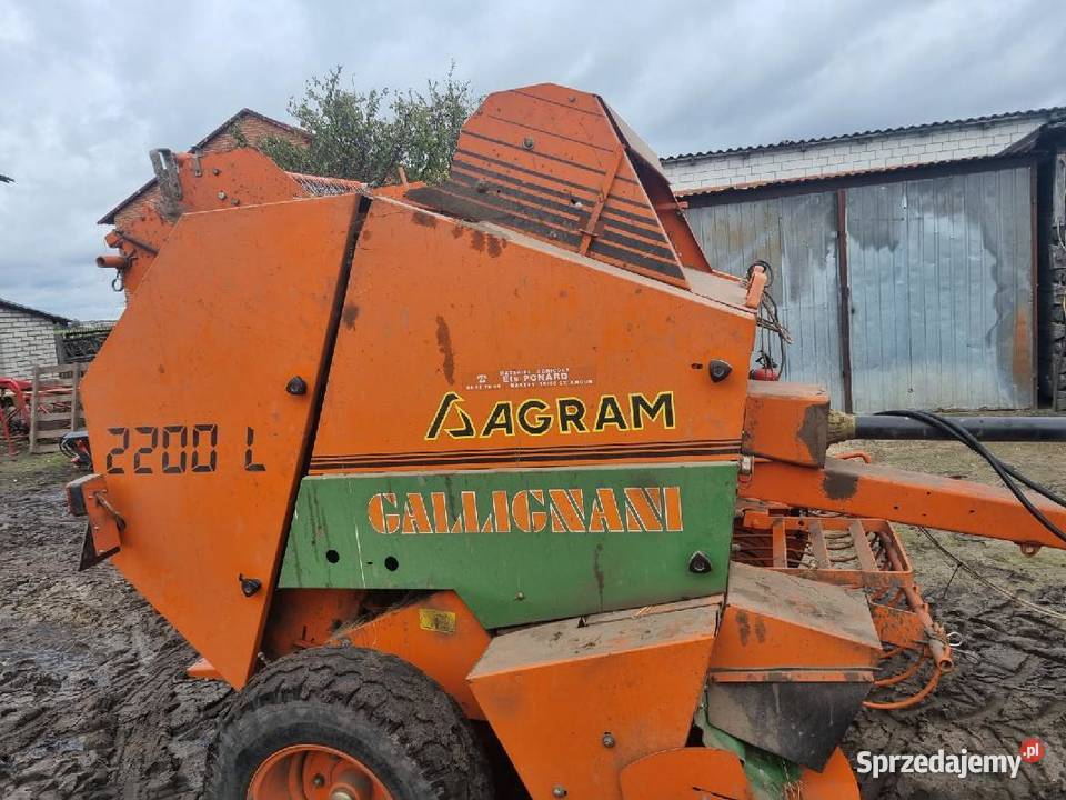 Prasa Gallignani 2200l siatka 2004 szeroki Leźnica Wielka