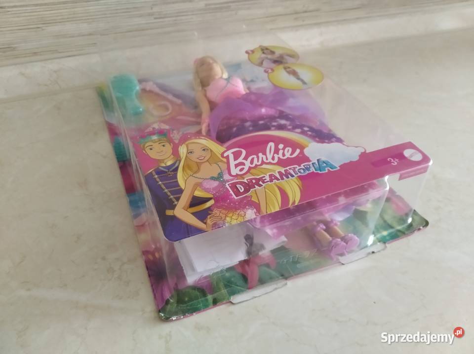 NAJTANIEJ Lalka Barbie Syrenia Przemiana 2w1