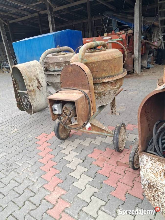 Sprzedam betoniarki 200l Płock