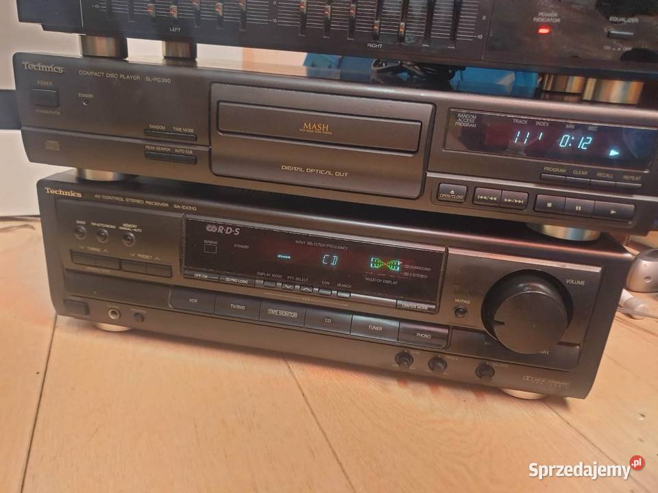 Technics wzmacniacz plus cd Technics podkarpackie Leżajsk