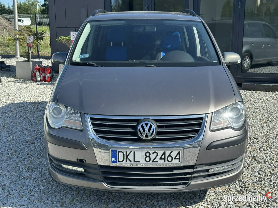 Volkswagen Touran 19 TDi 105 2007r sprawna klima tempomat Wrocław