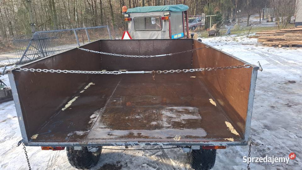 Sprzedam przyczepę wywrotkę jednoosiową Dzierżązna