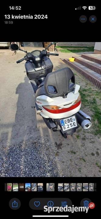 Suzuki Burgman 125 Motoryzacja Wadlew