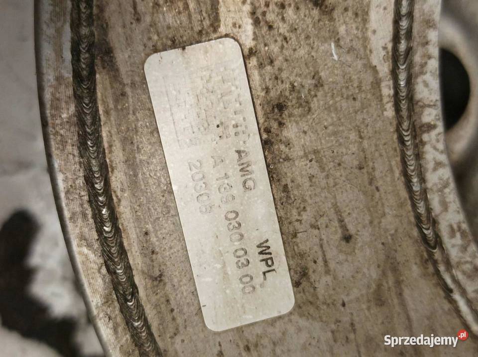 KOŁO PASOWE 1330300300 20 CGI 45 AMG Mercedes Rok produkcji 2021