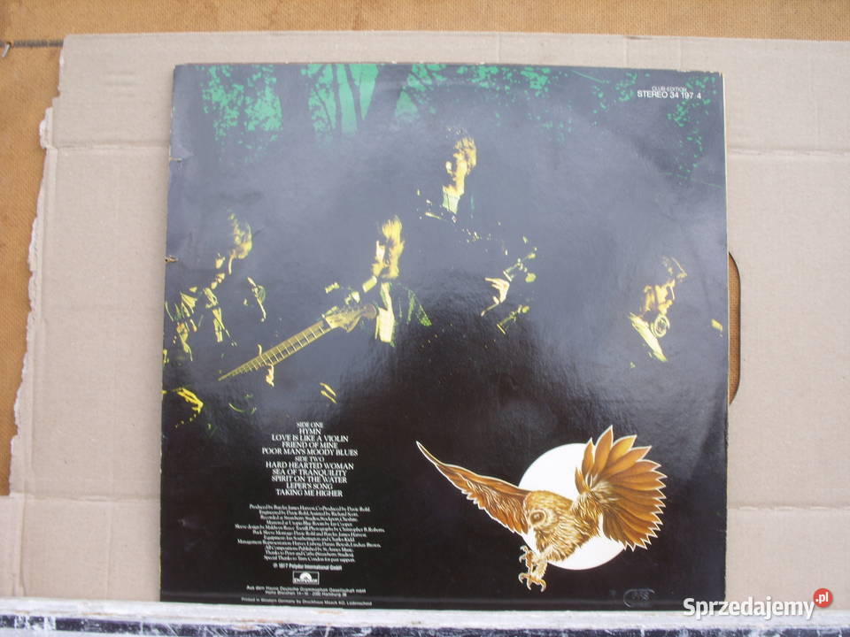 Winyl LP BARCLAY JAMES HARVESTGONE TO EARTH1977 Wołów