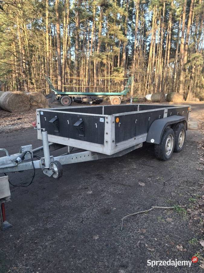 Przyczepa dwuosiowa 2000 dmc