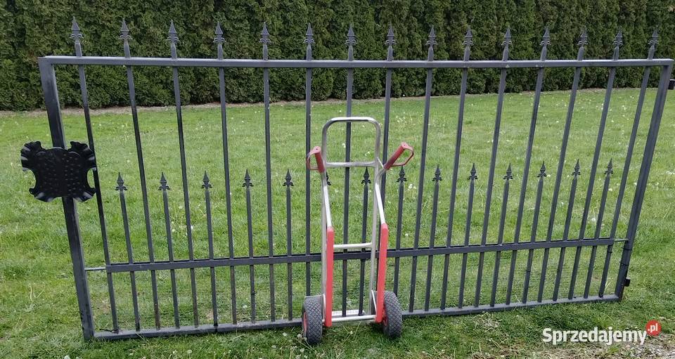 Brama metalowa dwuskrzydłowa Tarnów