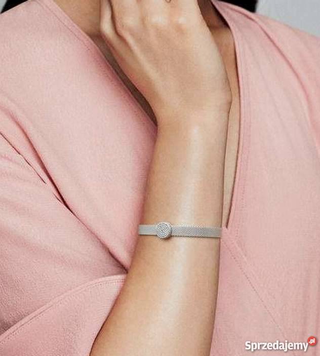 Pandora klips do bransoletki Reflexions Lsniąca Kraków sprzedam