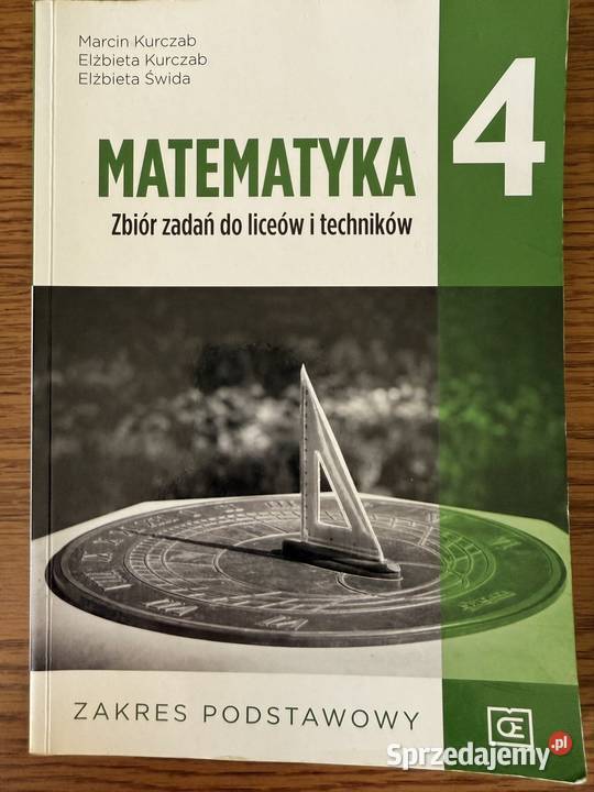 Zbiór zadań matematyka 4 skrypt, zeszyt ćwiczeń, zbiór zadań, testów Podręczniki Zielonki