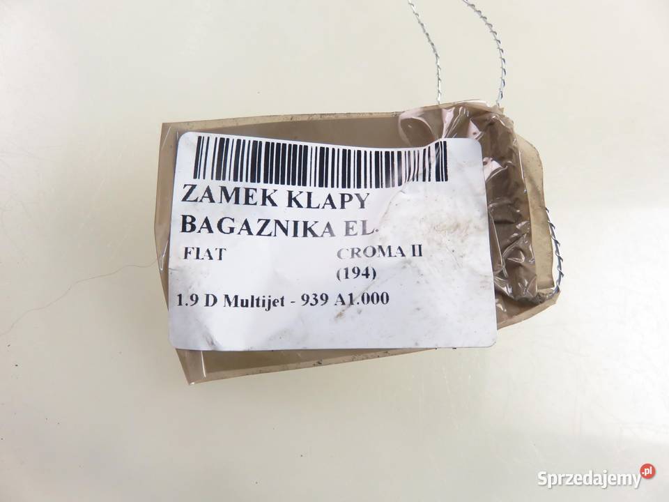 ZAMEK KLAPY FIAT CROMA II 194 65006801 sprzedam