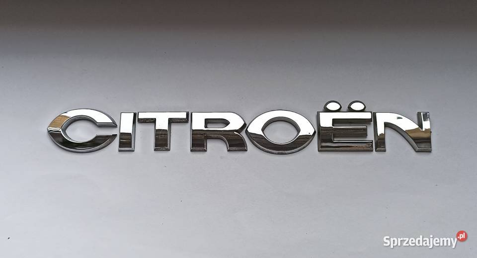 Napis emblemat Citroen C3 0209r osobowe