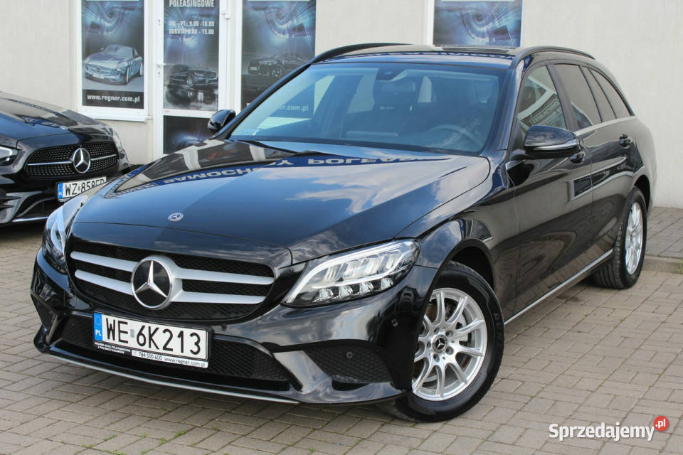 Mercedes C 200 Exclusive FV23 160 ASO Navi LED elektrochrom. lusterko wst. mazowieckie Sokołów sprzedam