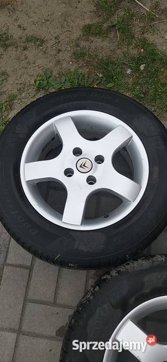 Alufelgi 4x108 15 opony letnie Kozienice