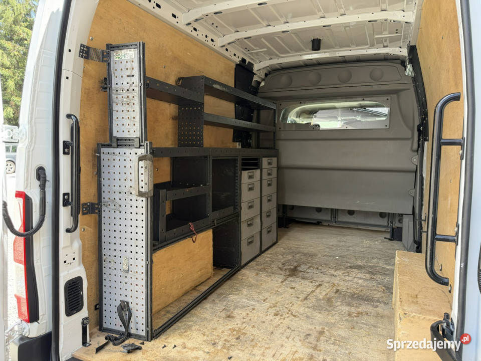 Renault Master L3H2 7 osobowy brygadówka lift serwisowany w ASO Renault Warszawa